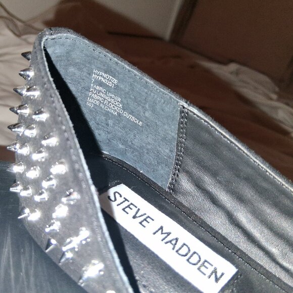 Steve Madden Spiked Studded Hypnotize Flats. Brand New - Picture 7 of 13